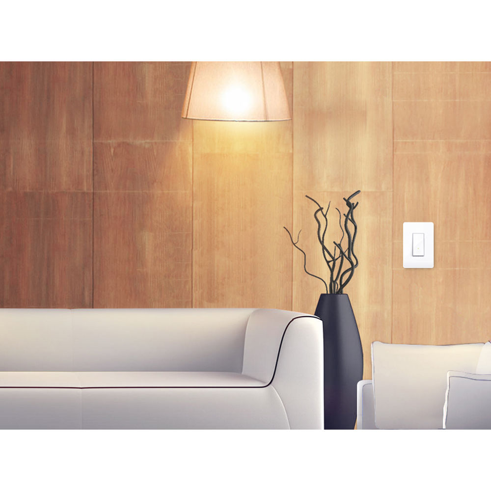 TP-Link HS200 smart switch with energy monitoring for wall-mounted lighting control — view 5