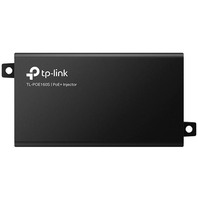 TP-Link POE160S PoE injector for adding Gigabit PoE to a single network device — view 2