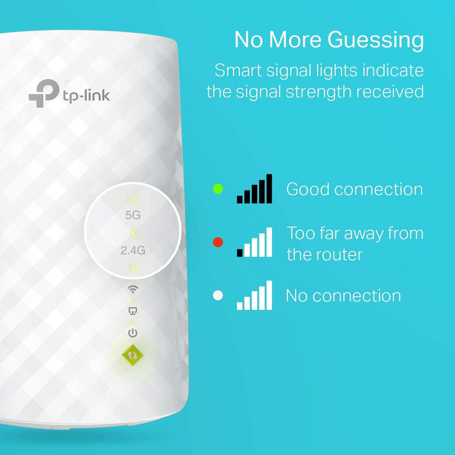 TP-Link RE220 AC750 Wi-Fi range extender in compact plug-in form factor — view 11