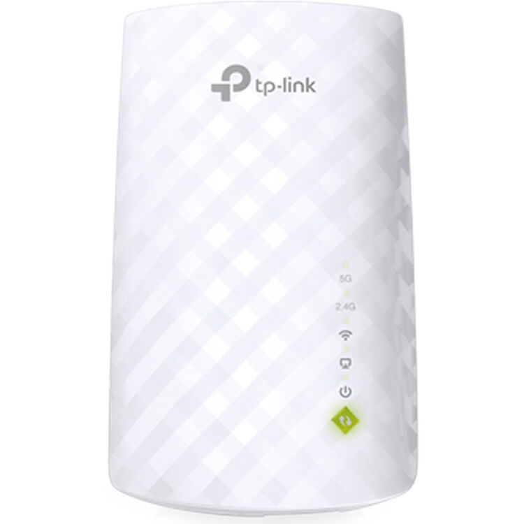 TP-Link RE220 AC750 Wi-Fi range extender in compact plug-in form factor — view 2