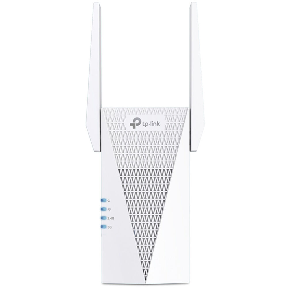 TP-Link RE615X AX1800 Wi-Fi 6 range extender in wall-plug form factor — view 2