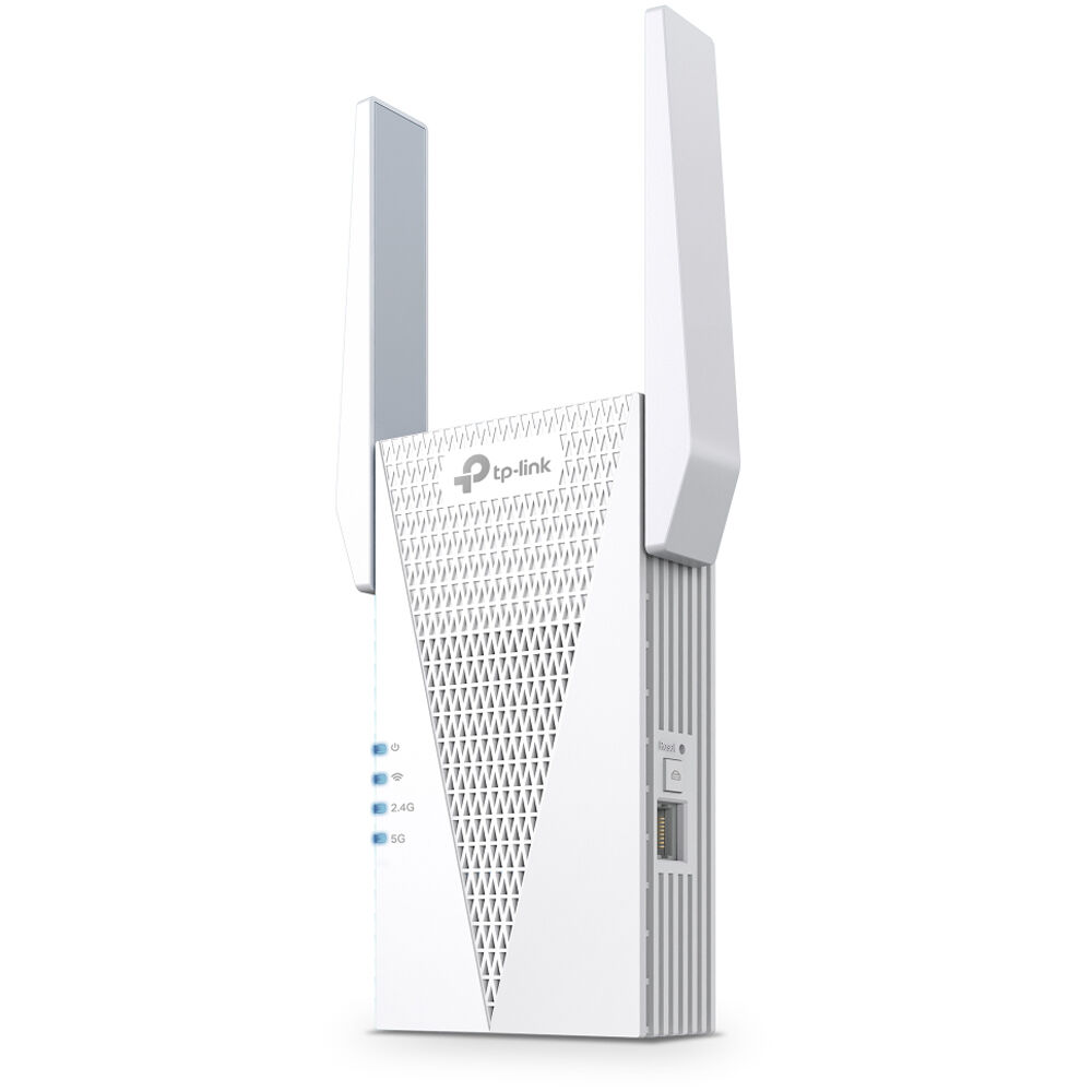 TP-Link RE615X AX1800 Wi-Fi 6 range extender in wall-plug form factor — view 3