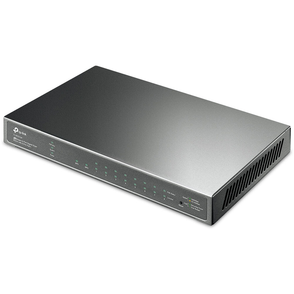 TP-Link SG2008 8-port Gigabit smart switch for managed desktop network deployment — view 2