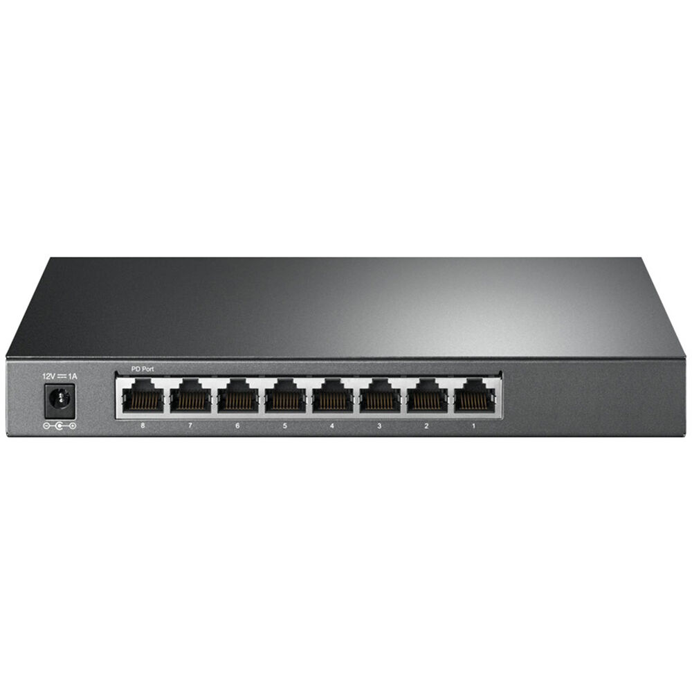 TP-Link SG2008 8-port Gigabit smart switch for managed desktop network deployment — view 3