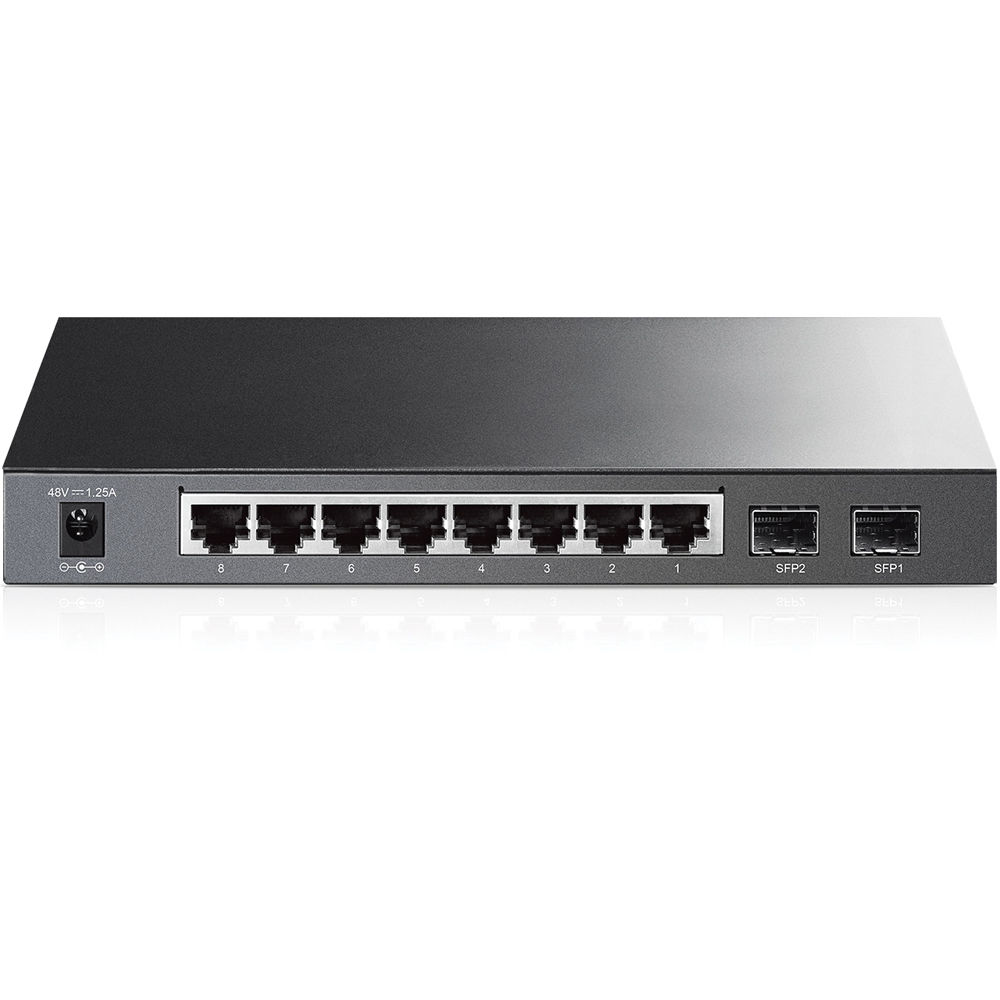 TP-Link SG2210P 8-port Gigabit smart PoE switch for business edge devices — view 2