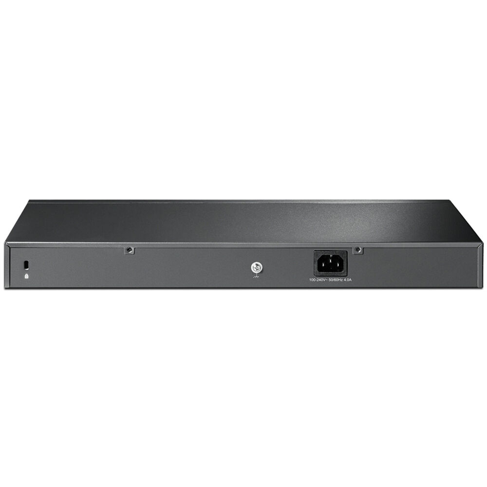TP-Link JETSTREAM SL2428P 28-port smart switch with 24 PoE+ ports and 4 Gigabit uplinks — view 3