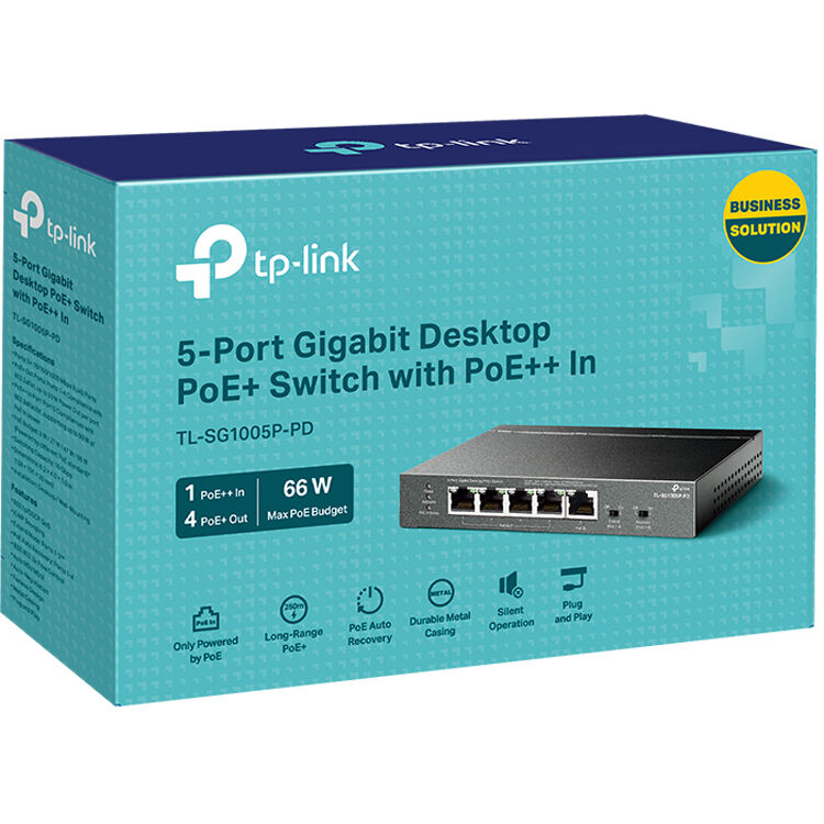TP-LINK SYSTEMS INC. 5-PORT GIGABIT DESKTOP SWITCH 5-PORT GIGABIT DESKTOP SWITCH — view 3