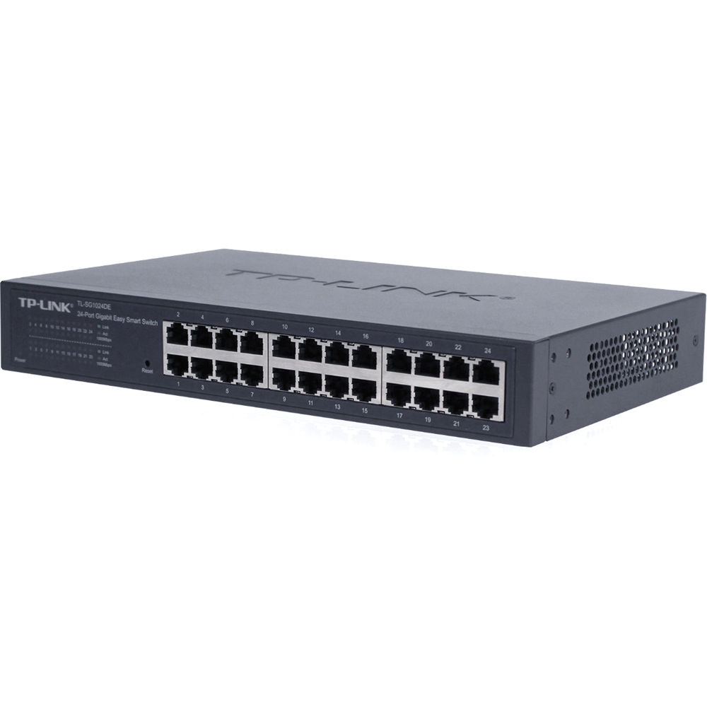 TP-Link TL-SG1024DE 24-port Gigabit Easy Smart Switch for managed office networking — view 3