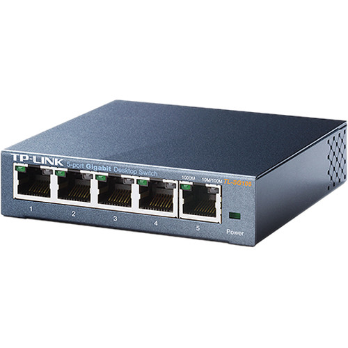 TP-Link TL-SG105 5-port Gigabit unmanaged desktop switch — view 2