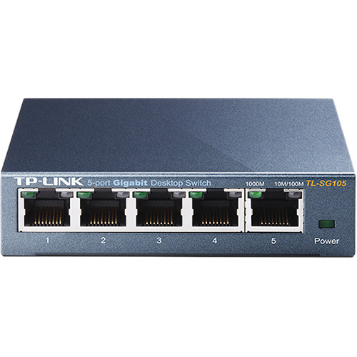 TP-Link TL-SG105 5-port Gigabit unmanaged desktop switch — view 3