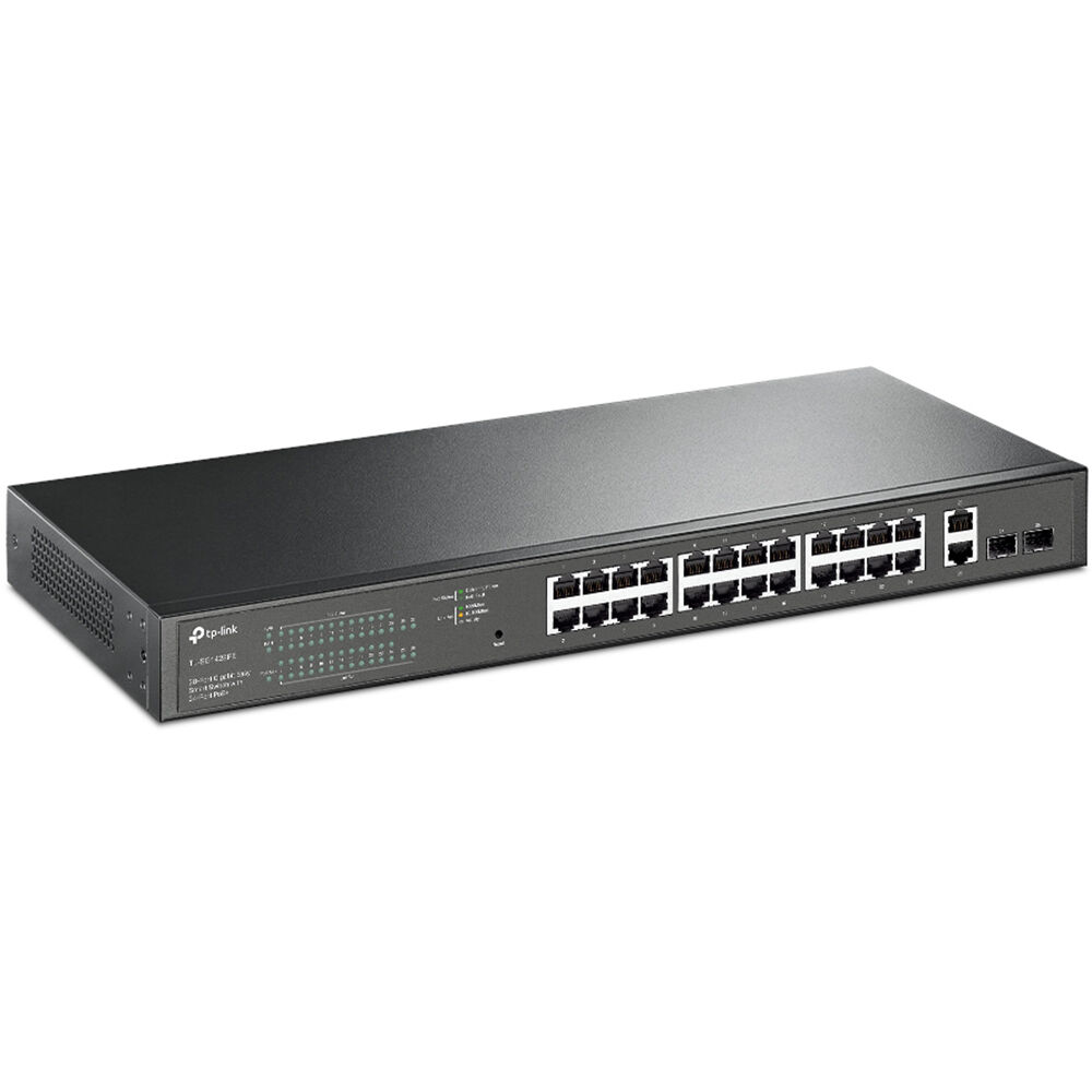 TP-Link TL-SG1428PE 28-port Gigabit easy smart switch with 24 PoE+ ports — view 2