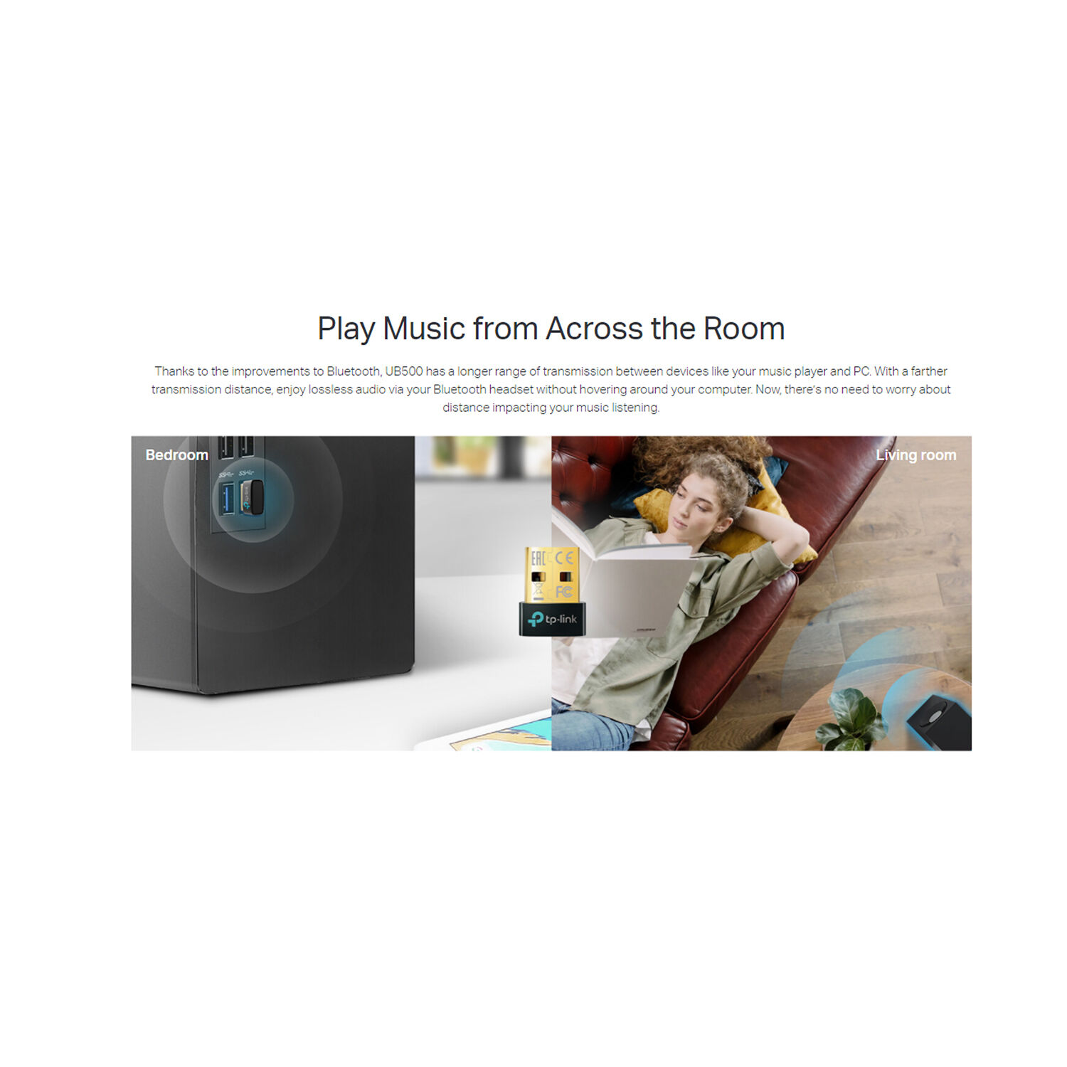 TP-Link UB500 Bluetooth 5.0 nano USB adapter — view 7