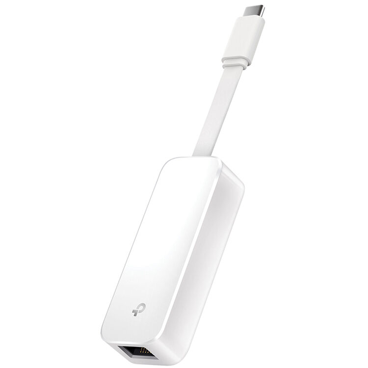 TP-Link UE300C USB Type-C to RJ45 Gigabit Ethernet adapter with single RJ-45 port — view 2