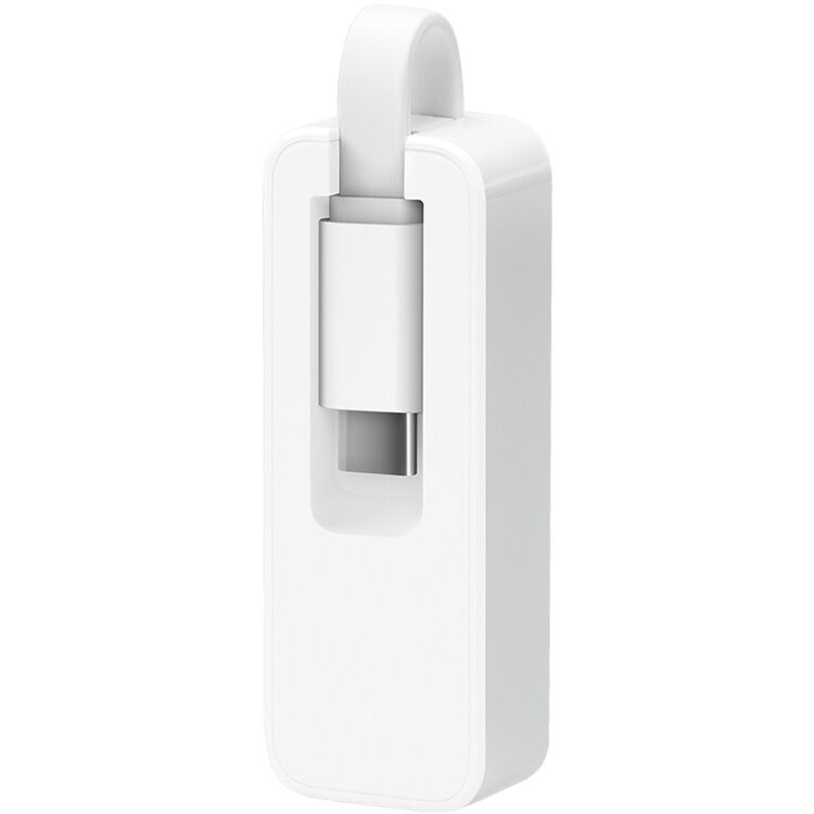 TP-Link UE300C USB Type-C to RJ45 Gigabit Ethernet adapter with single RJ-45 port — view 3