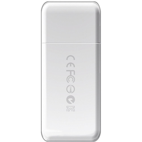 SD/MICROSD CARD READER, USB 3.1 GEN 1, WHITE — view 3