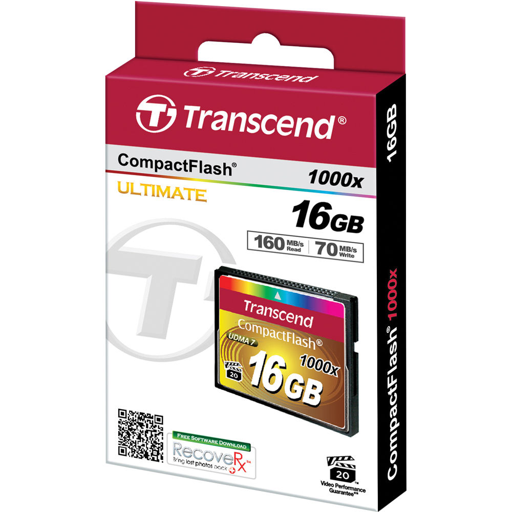 16GB, CF CARD, MLC, R: 160MB/S — view 2