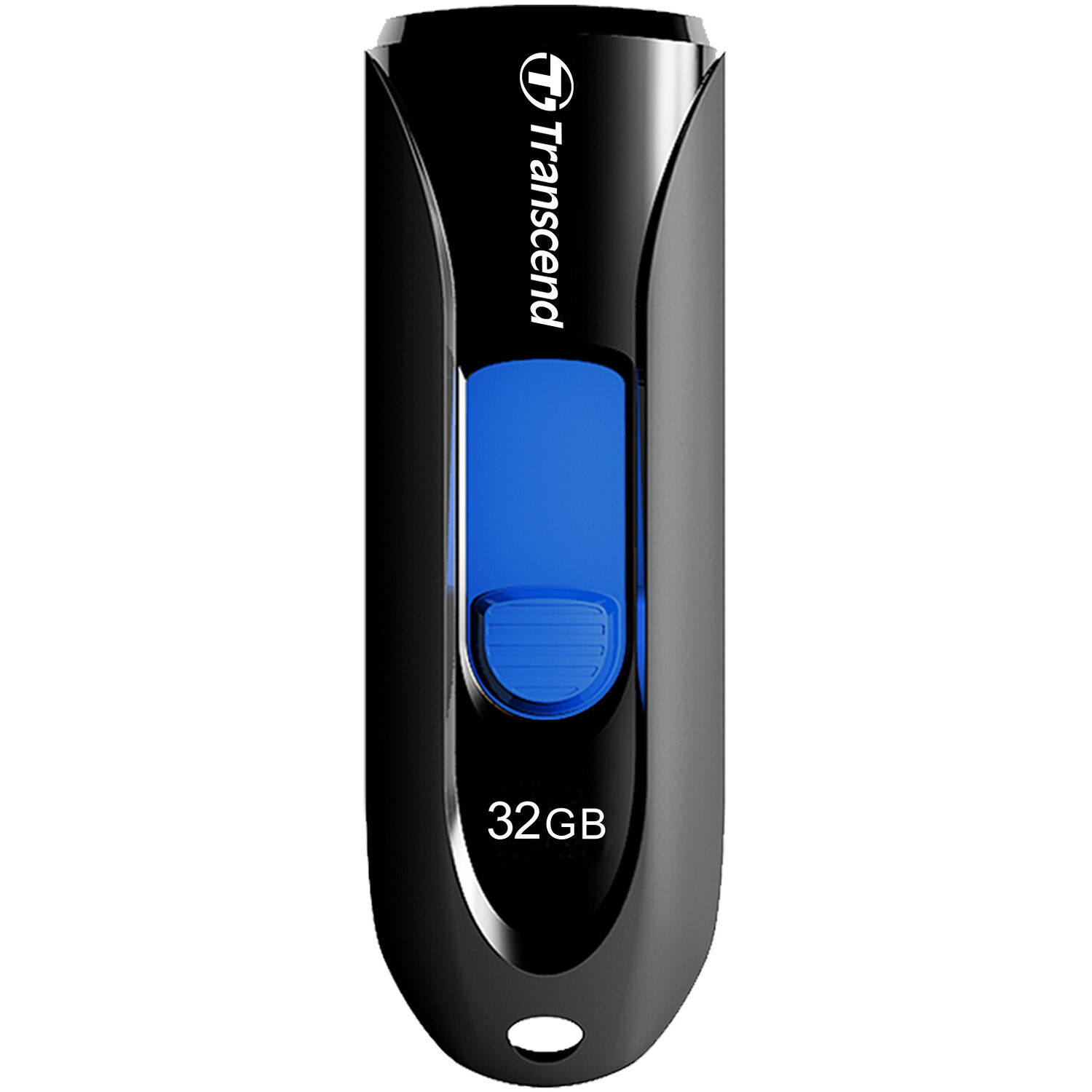 32GB, USB3.1, FLASH DRIVE, CAPLESS, BLACK — view 2