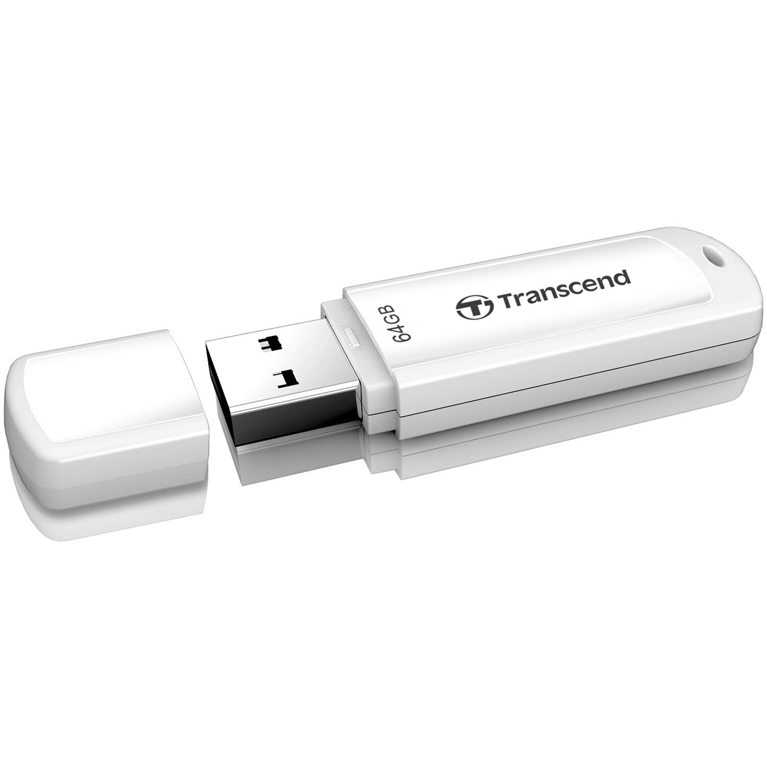 Transcend TS64GJF730 64 GB USB 3.0 flash drive for portable file storage — view 2