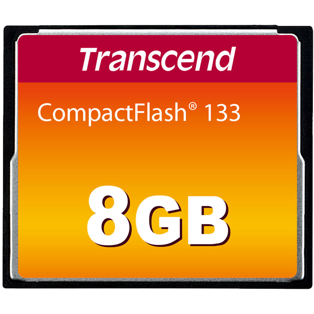 8gb, Cf Card, Mlc, 133x