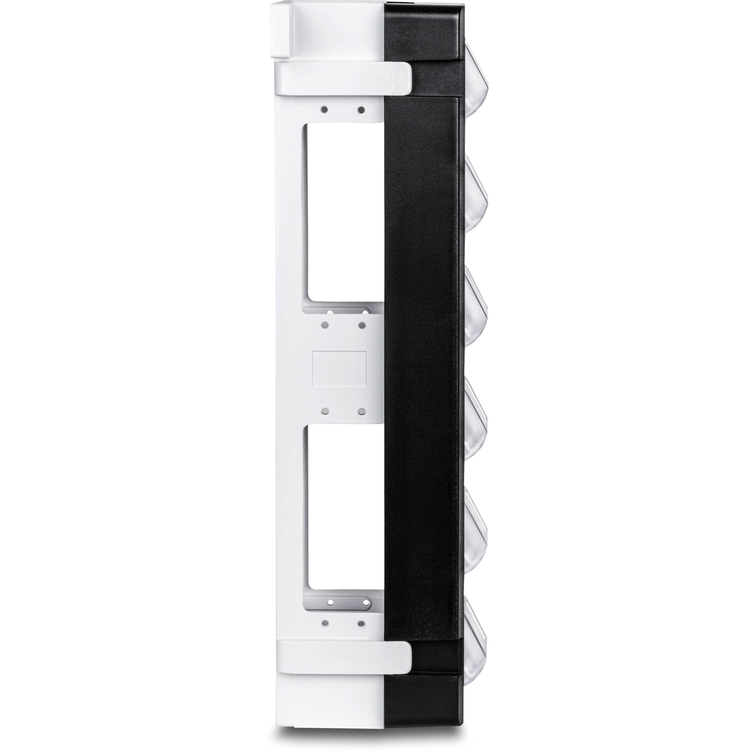 12-Port Blank Angled Wall Mount Keystone Patch Panel — view 4