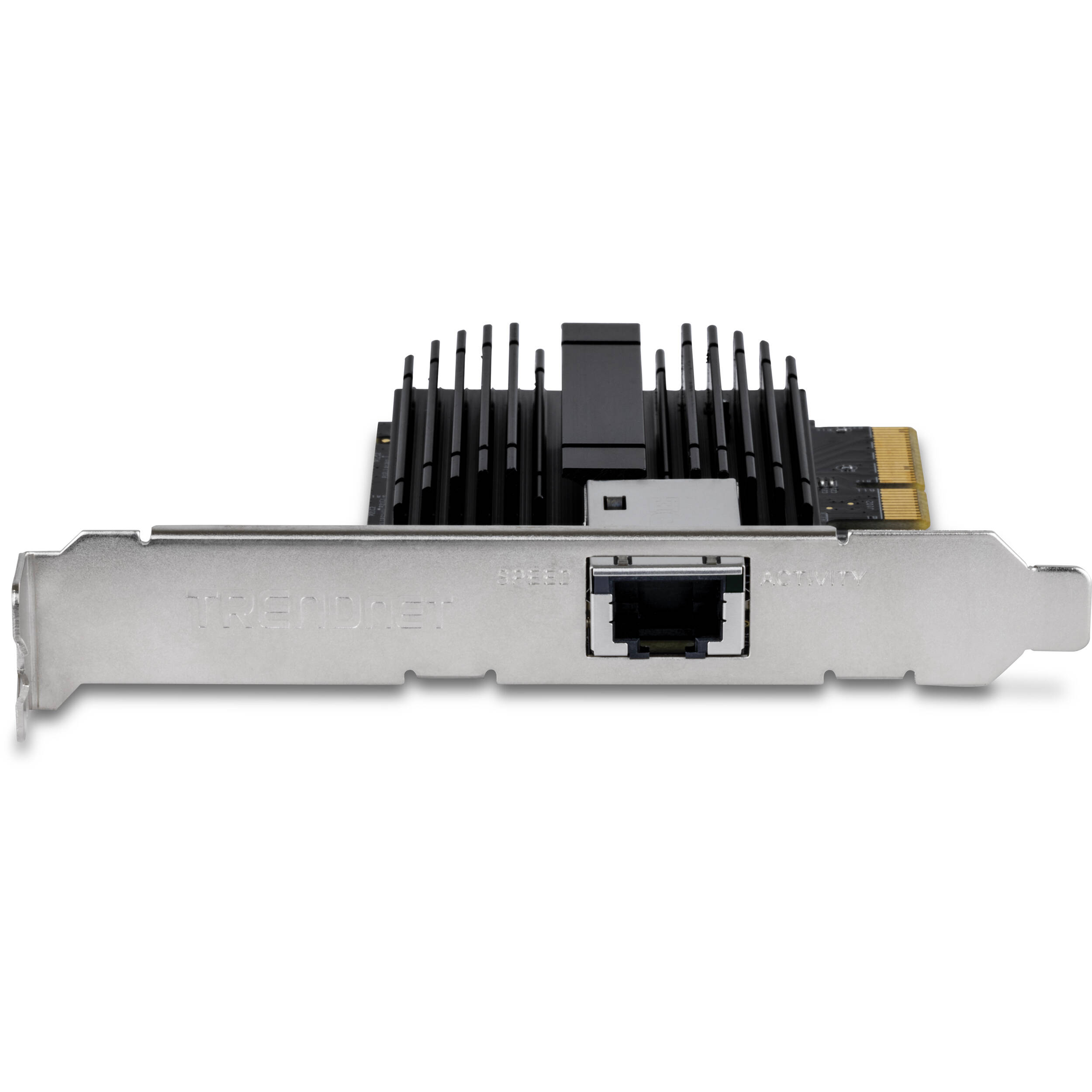 TRENDnet TEG-10GECTX 10 Gigabit PCIe network adapter add-in card — view 2