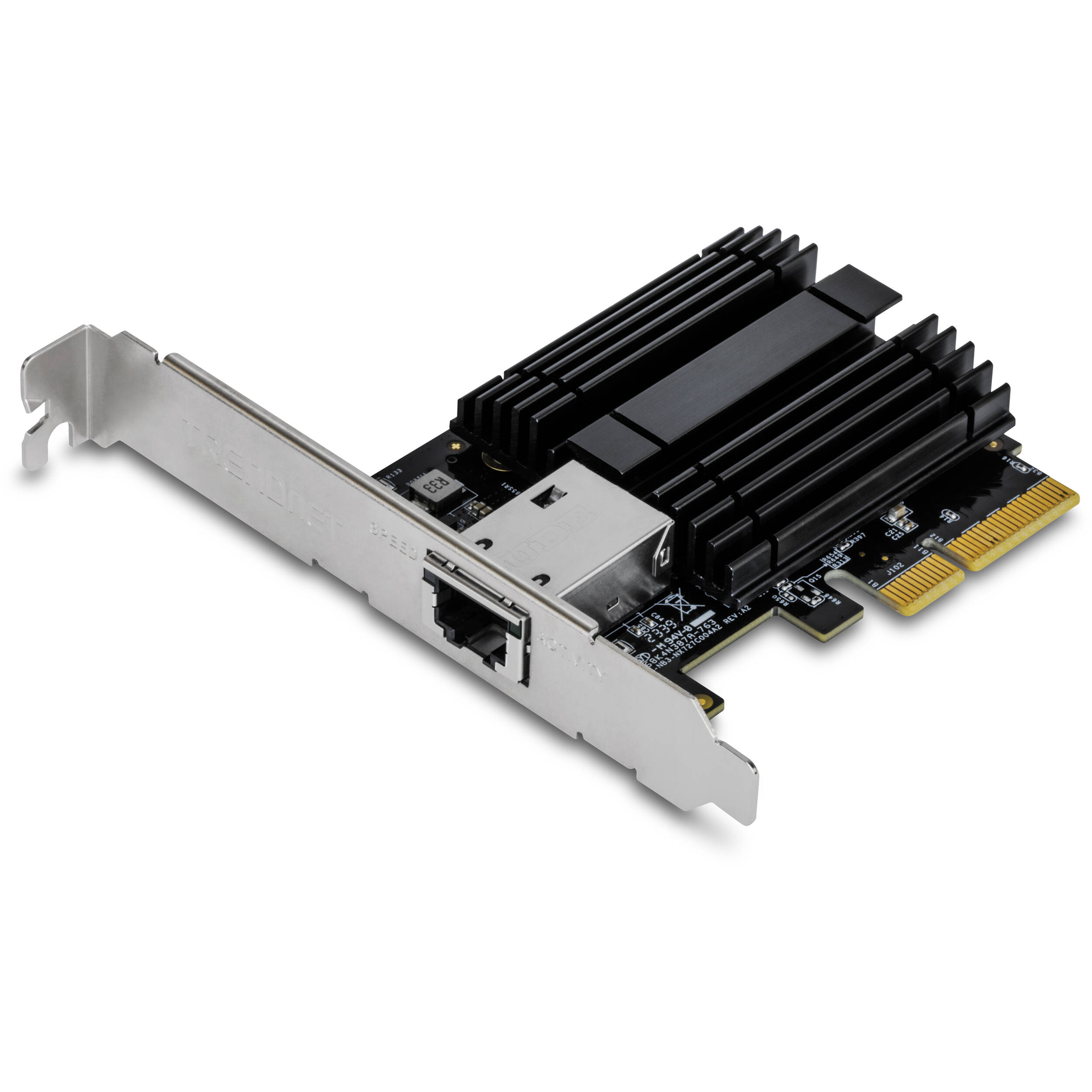 TRENDnet TEG-10GECTX 10 Gigabit PCIe network adapter add-in card — view 4