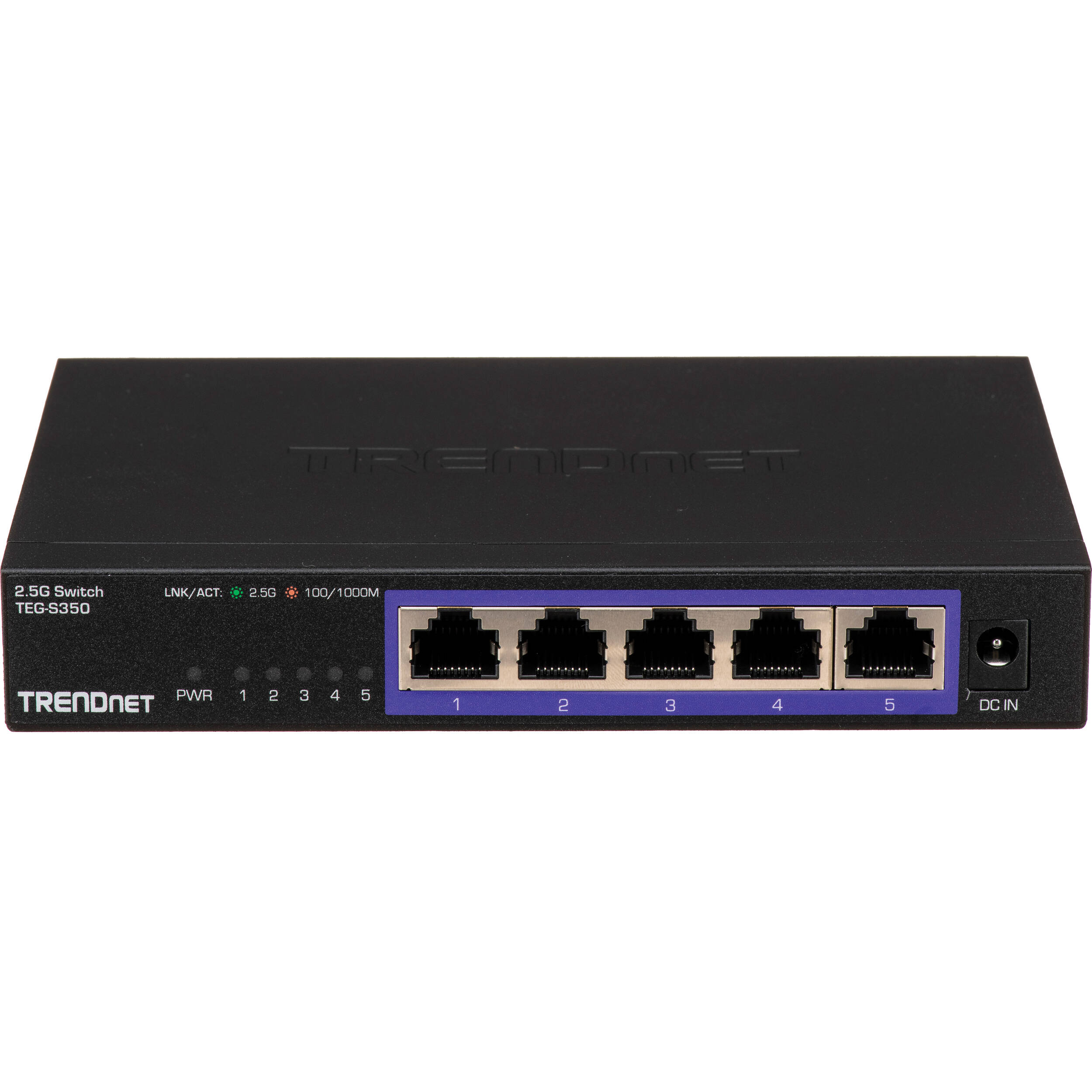 TRENDnet TEG-S350 5-port 2.5G unmanaged switch — view 2