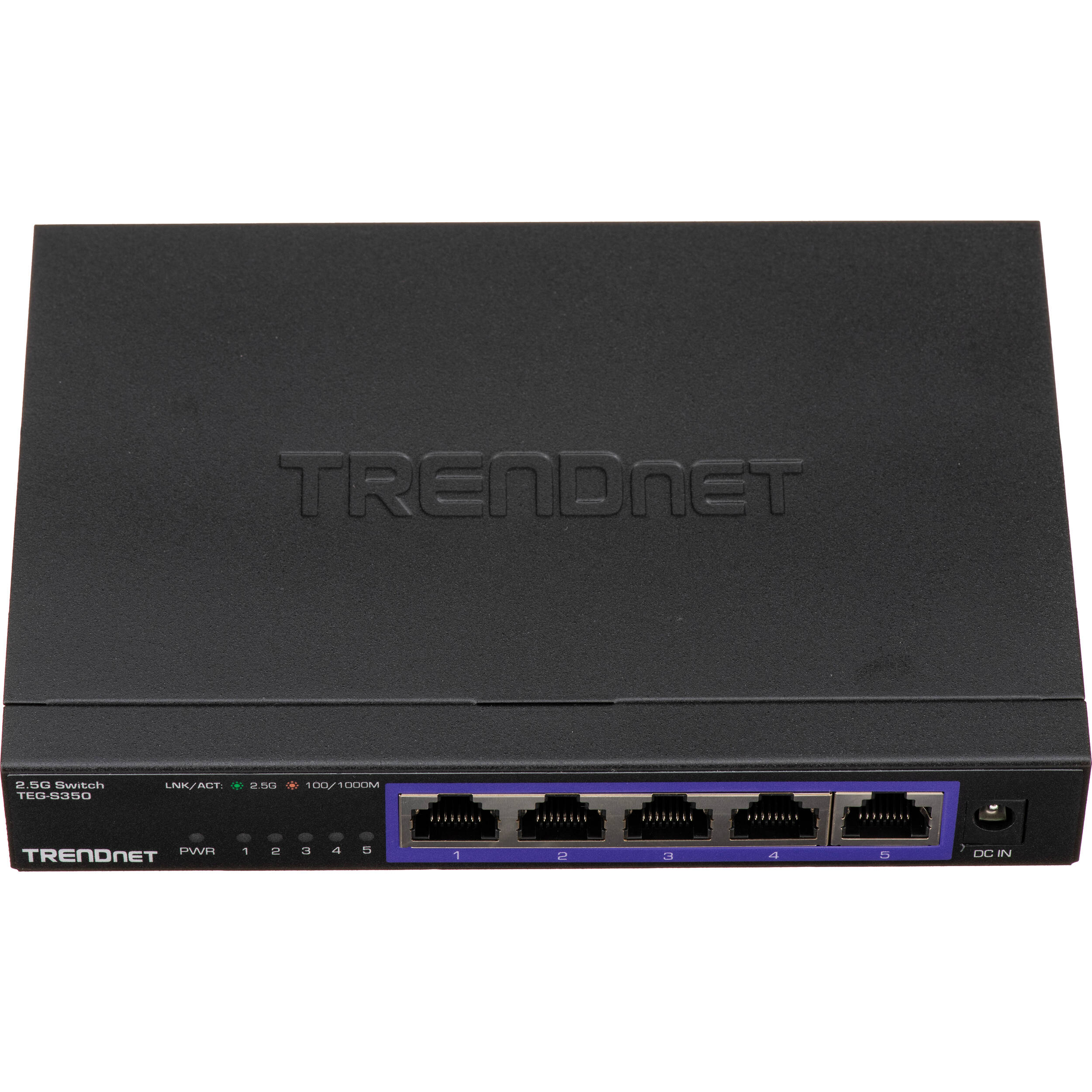TRENDnet TEG-S350 5-port 2.5G unmanaged switch — view 3