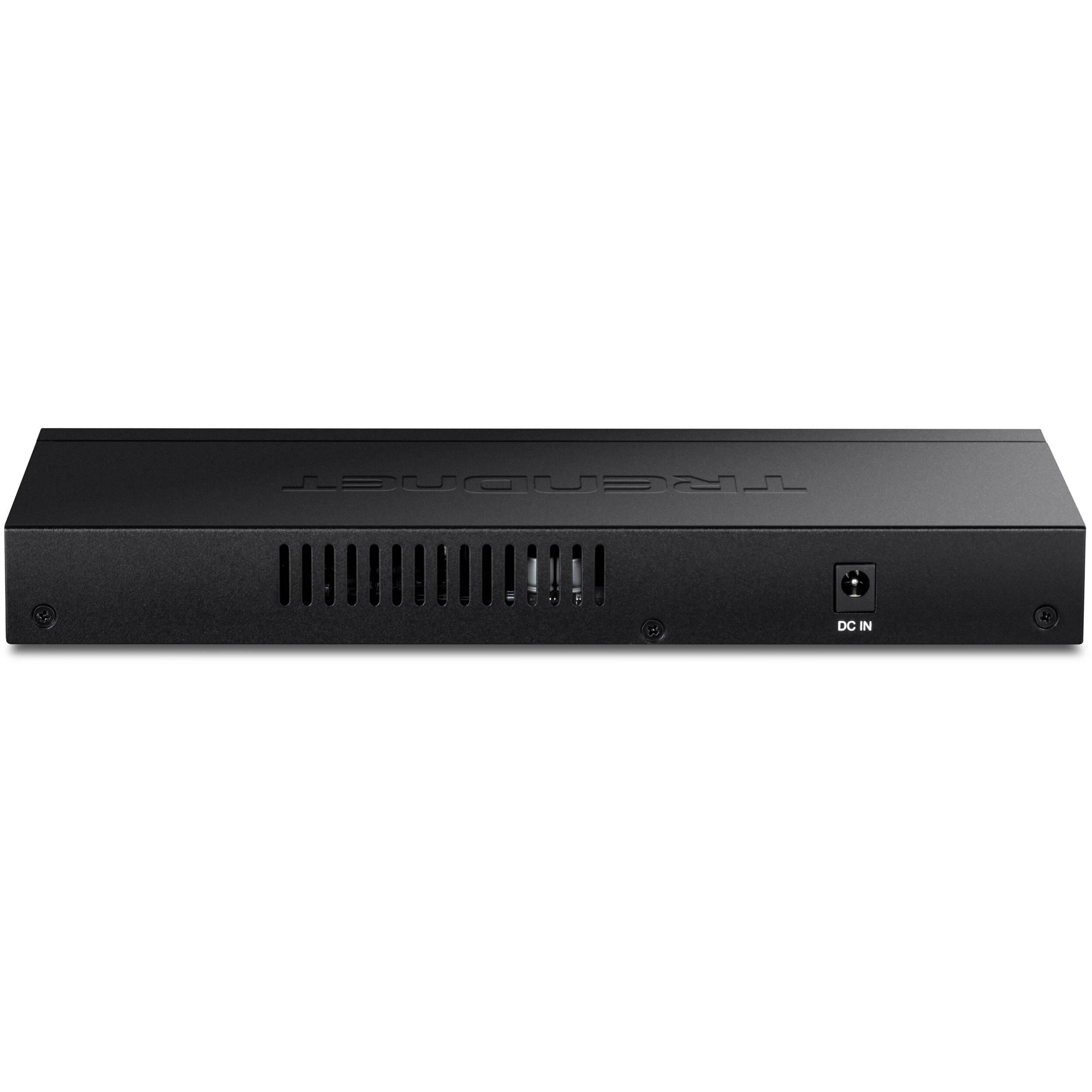 TRENDnet TEG-S5091 9-port unmanaged 2.5G switch with 10GBASE-X uplinks for wall-mount edge deployments — view 3