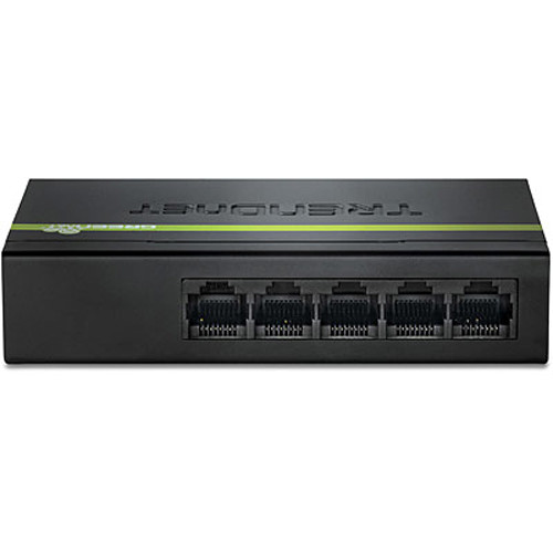 TRENDnet TEG-S50G 5-port Gigabit unmanaged desktop switch with metal housing — view 3