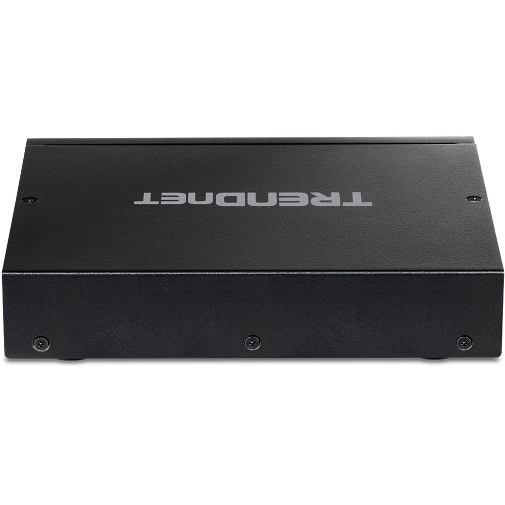 TRENDnet TEG-S762 6 port unmanaged 2.5G and 10G switch for desktop or wall mount deployment — view 3