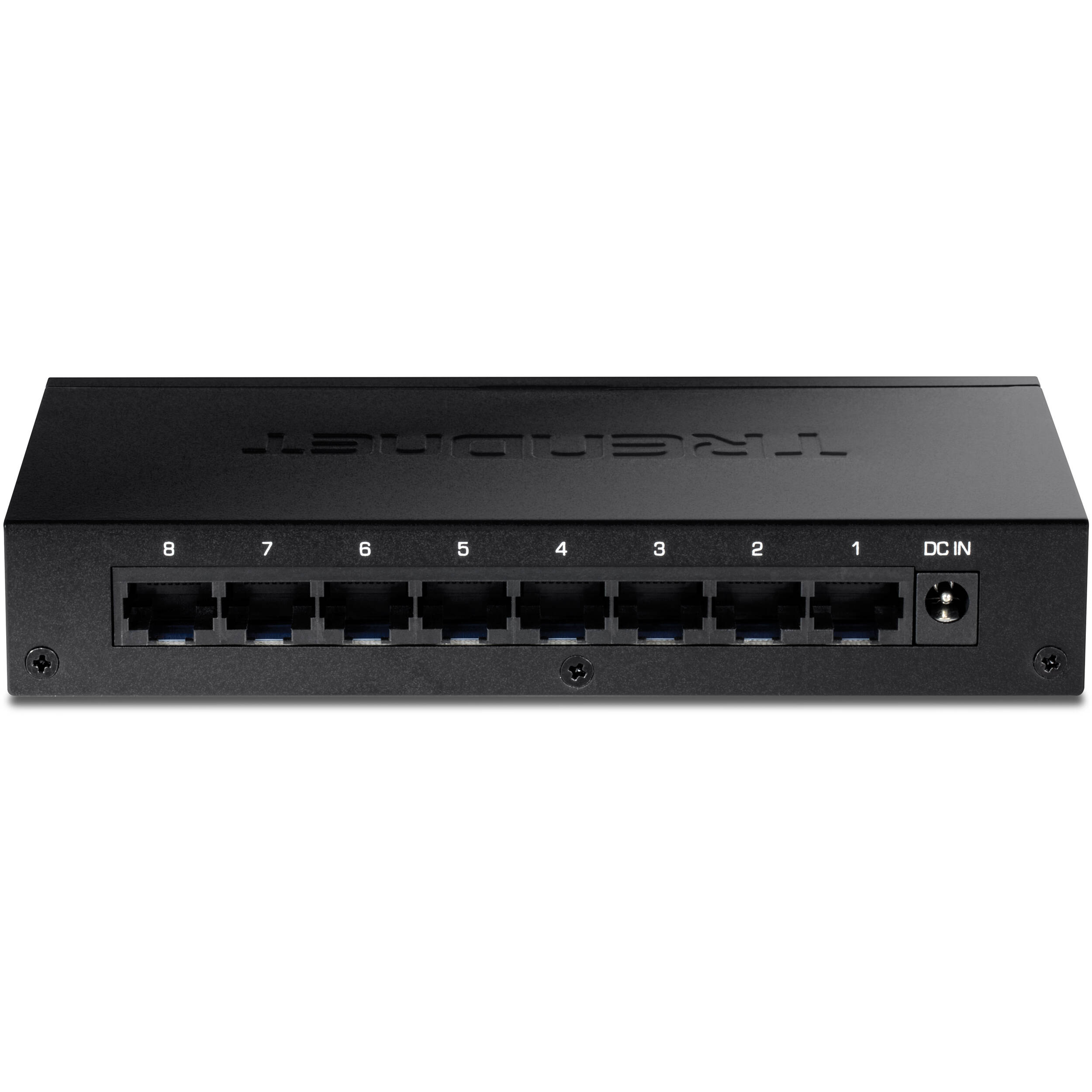 TRENDnet TEG-S83 8-port Gigabit desktop unmanaged switch — view 3