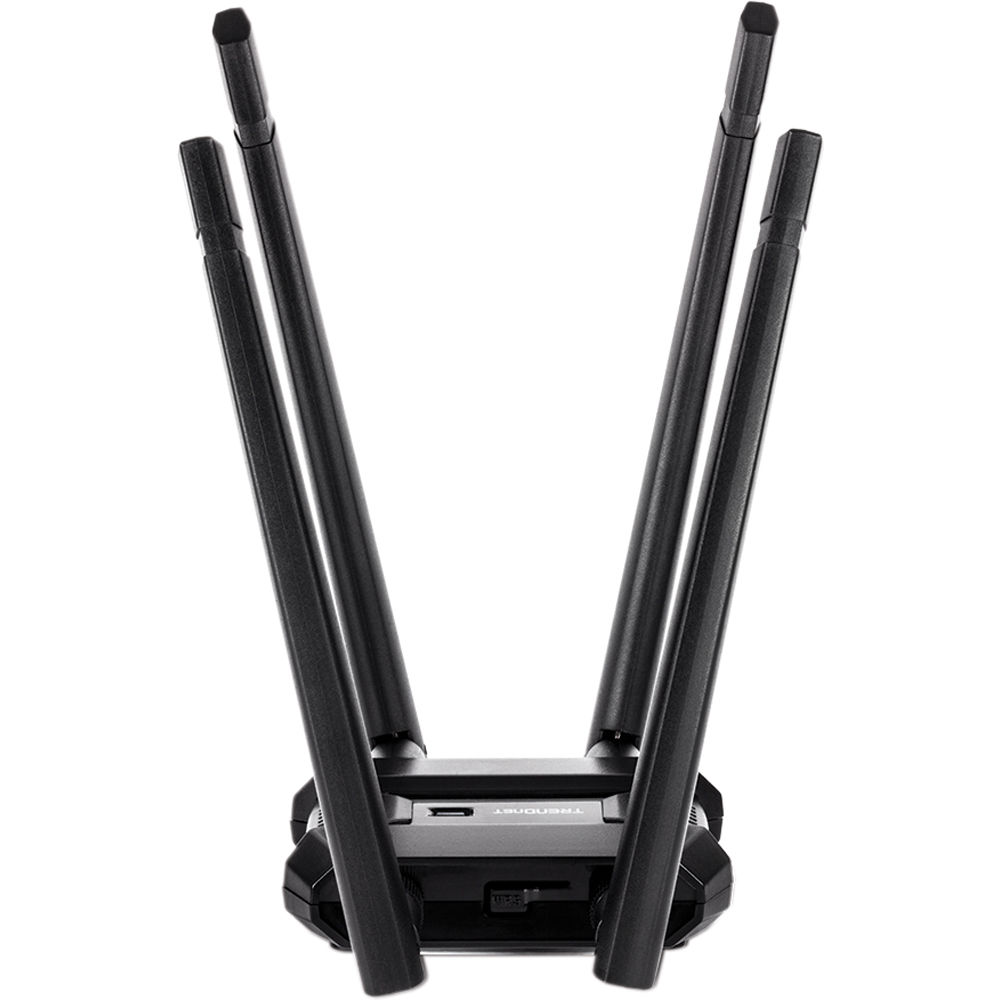 TRENDnet TEW-809UB AC1900 dual-band wireless USB adapter with detachable antennas — view 3
