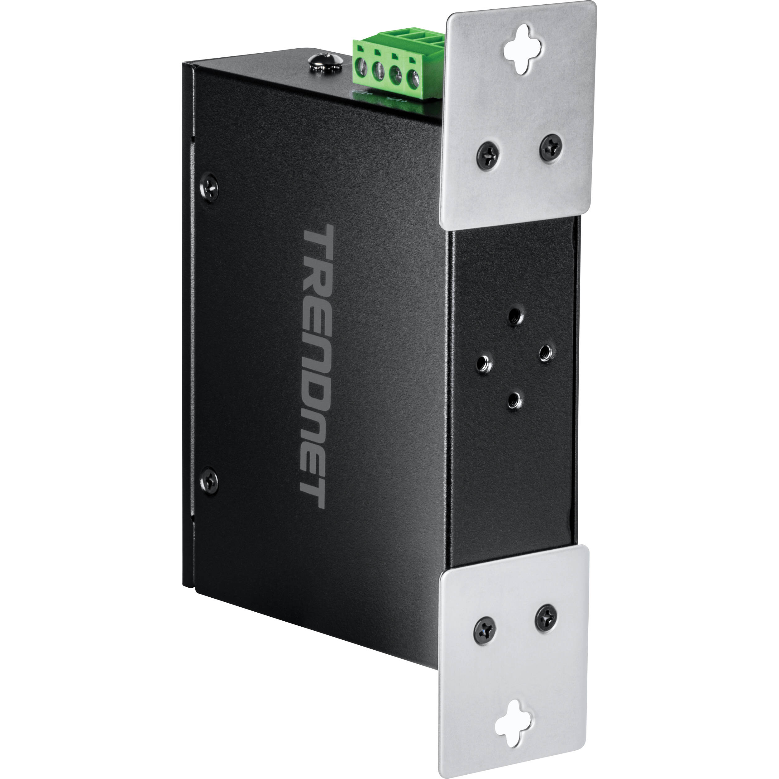TRENDnet TI-E50 5-port industrial fast switch with IP30 metal housing and fanless design — view 6