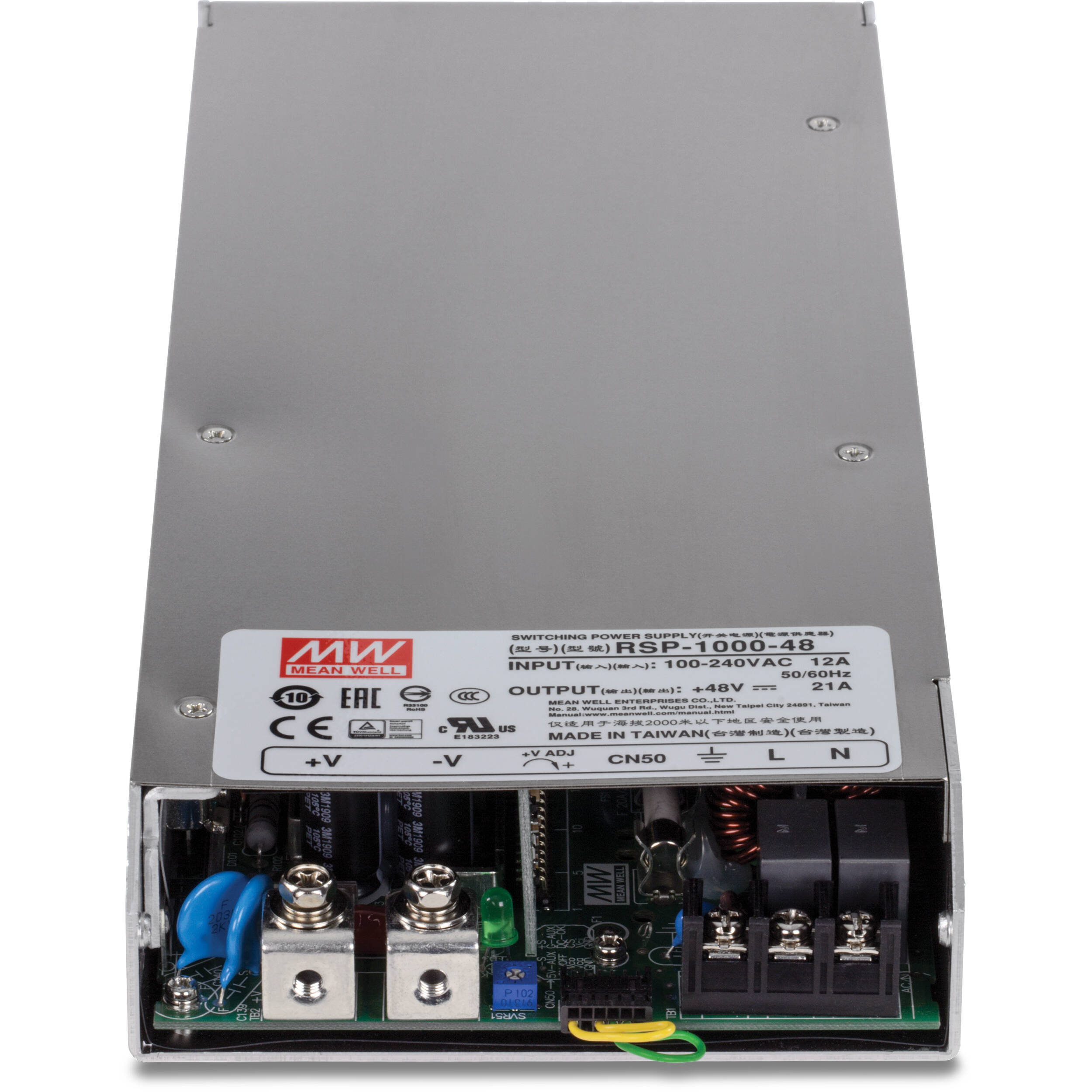 TRENDnet TI-RSP100048 industrial power supply for 48 V DC equipment — view 2