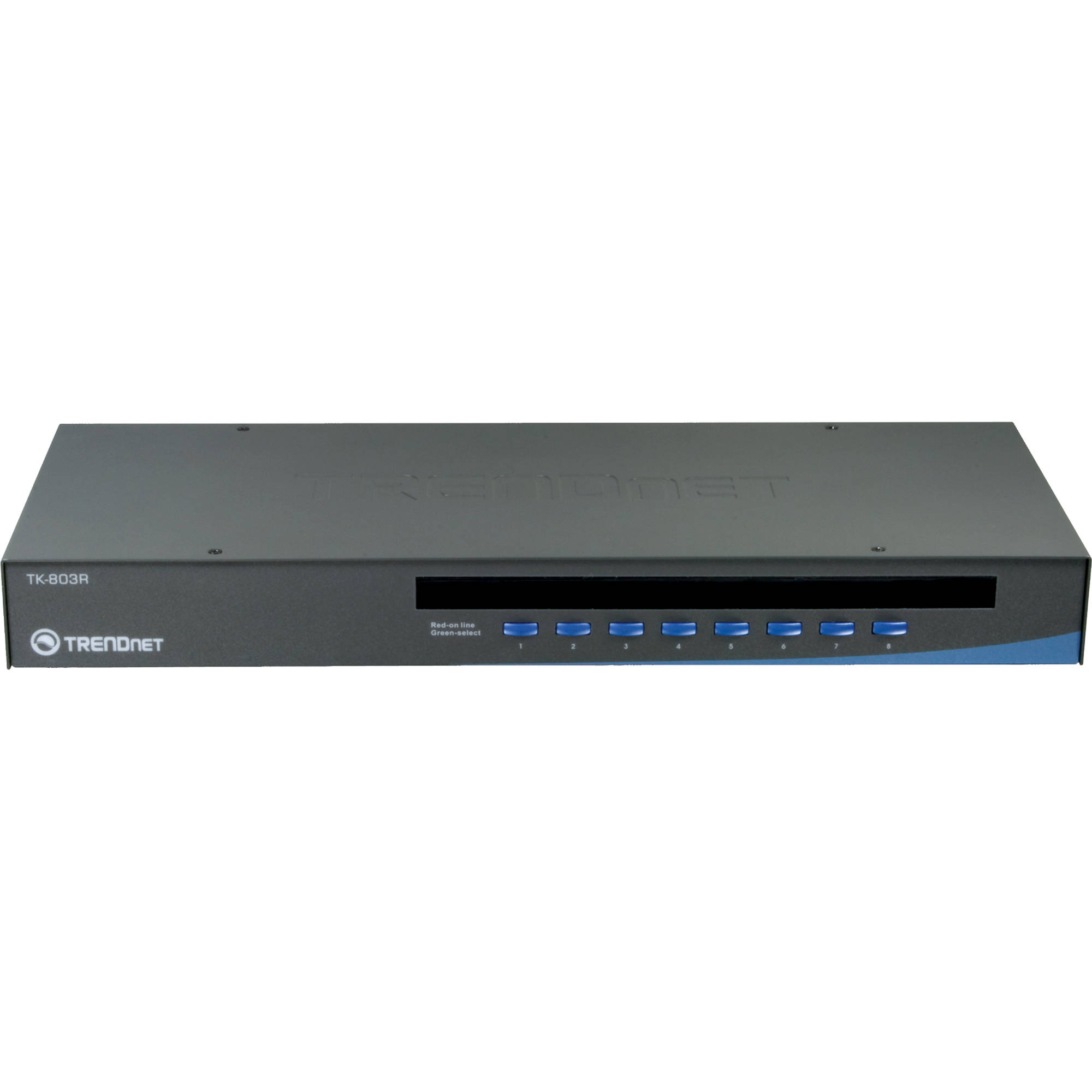 TRENDnet TK-803R 8-port rack mount USB KVM switch with PS/2 support — view 2