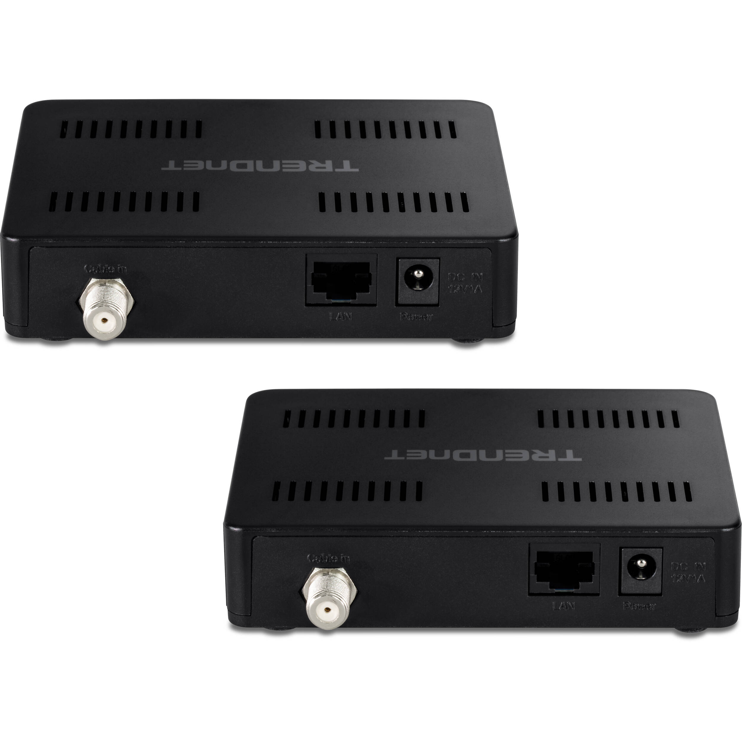 TRENDnet TMO-312C2K MoCA 2.5 Ethernet over coax adapter kit for 2.5 Gbps networking — view 3