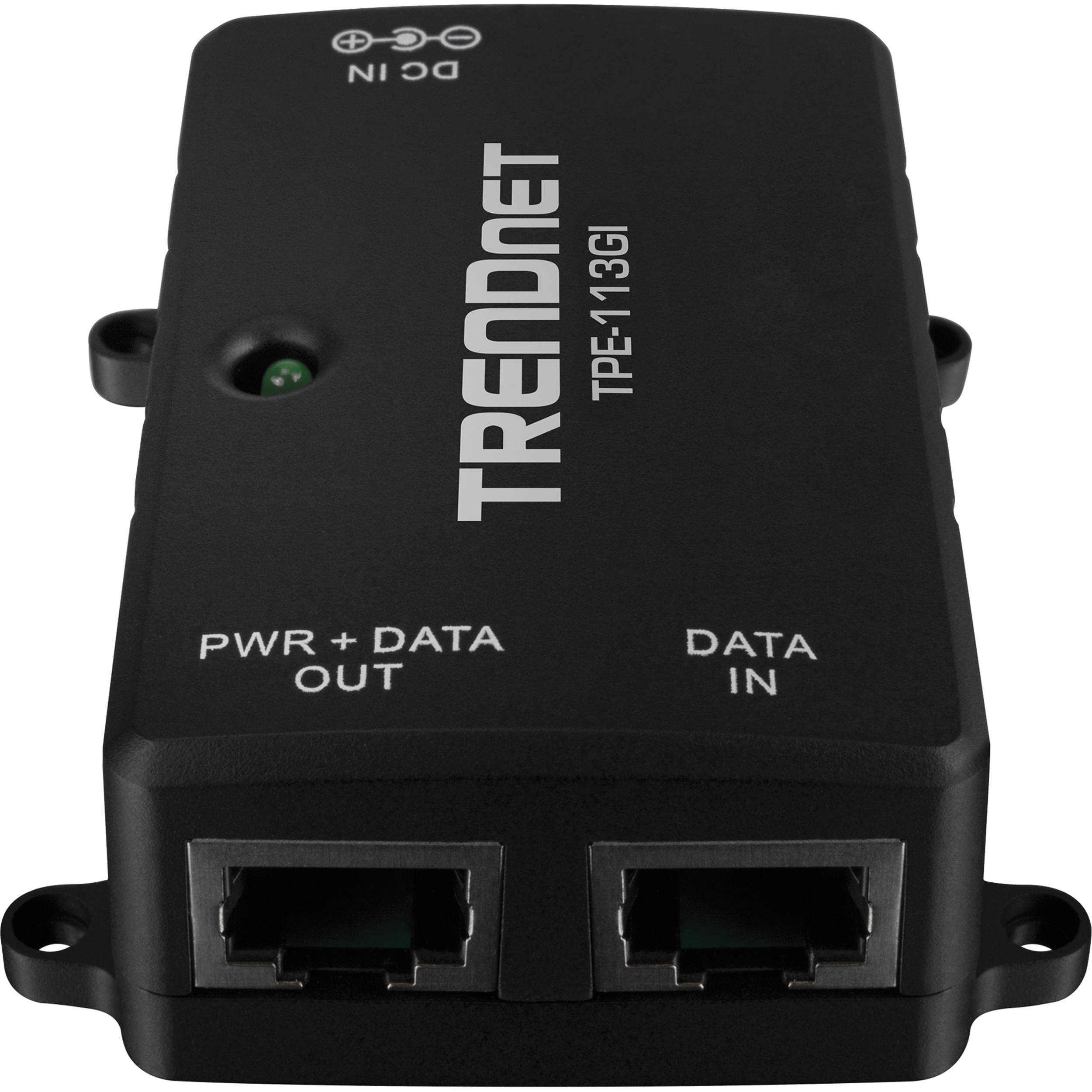 TRENDnet TPE-113GI Gigabit Power over Ethernet injector for single-device PoE deployment — view 3