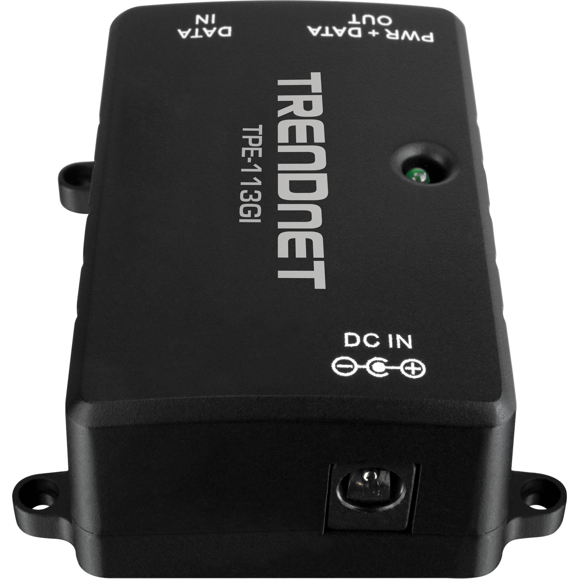 TRENDnet TPE-113GI Gigabit Power over Ethernet injector for single-device PoE deployment — view 4