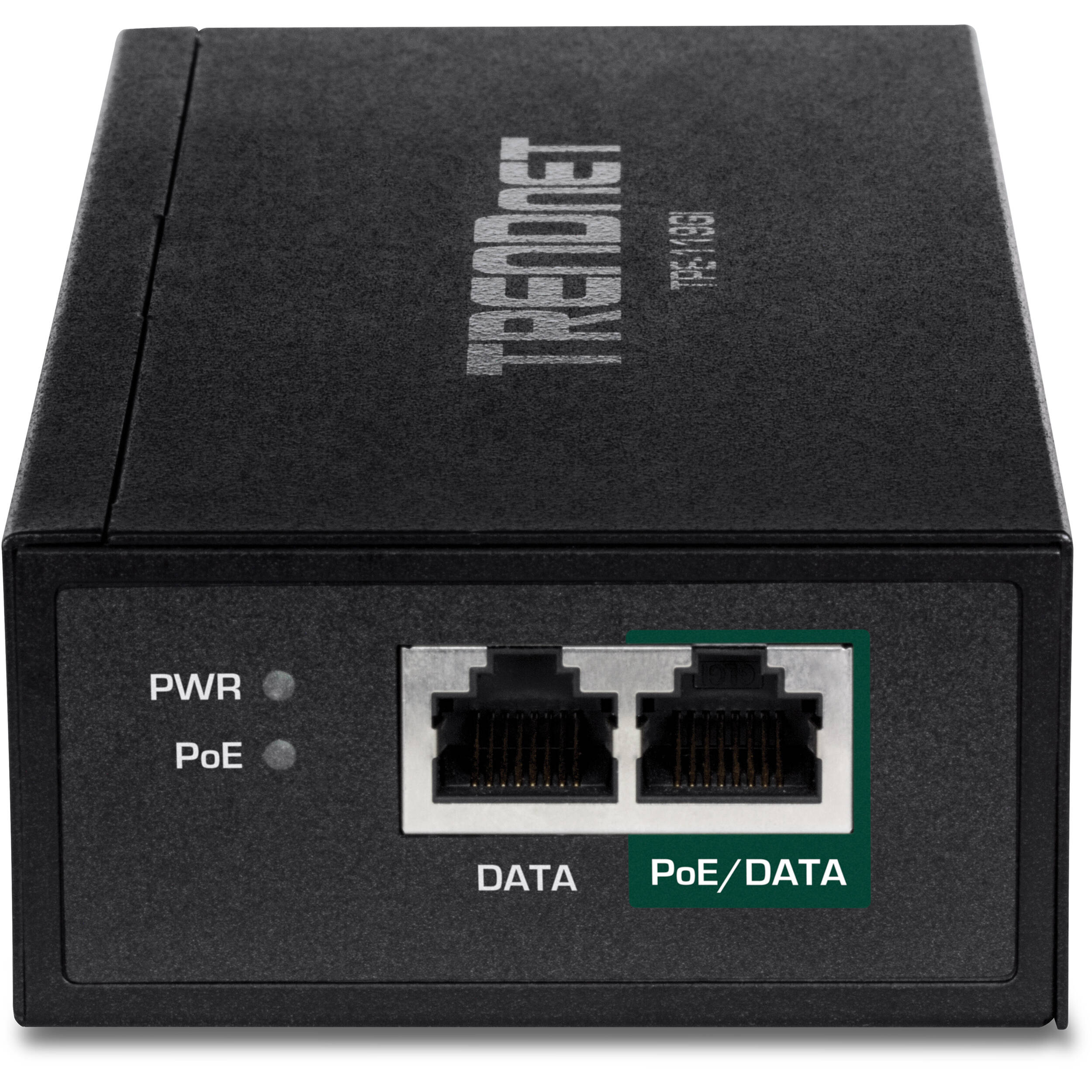 TRENDnet TPE-119GI Gigabit PoE++ injector delivering 95 W for high-power network devices — view 2