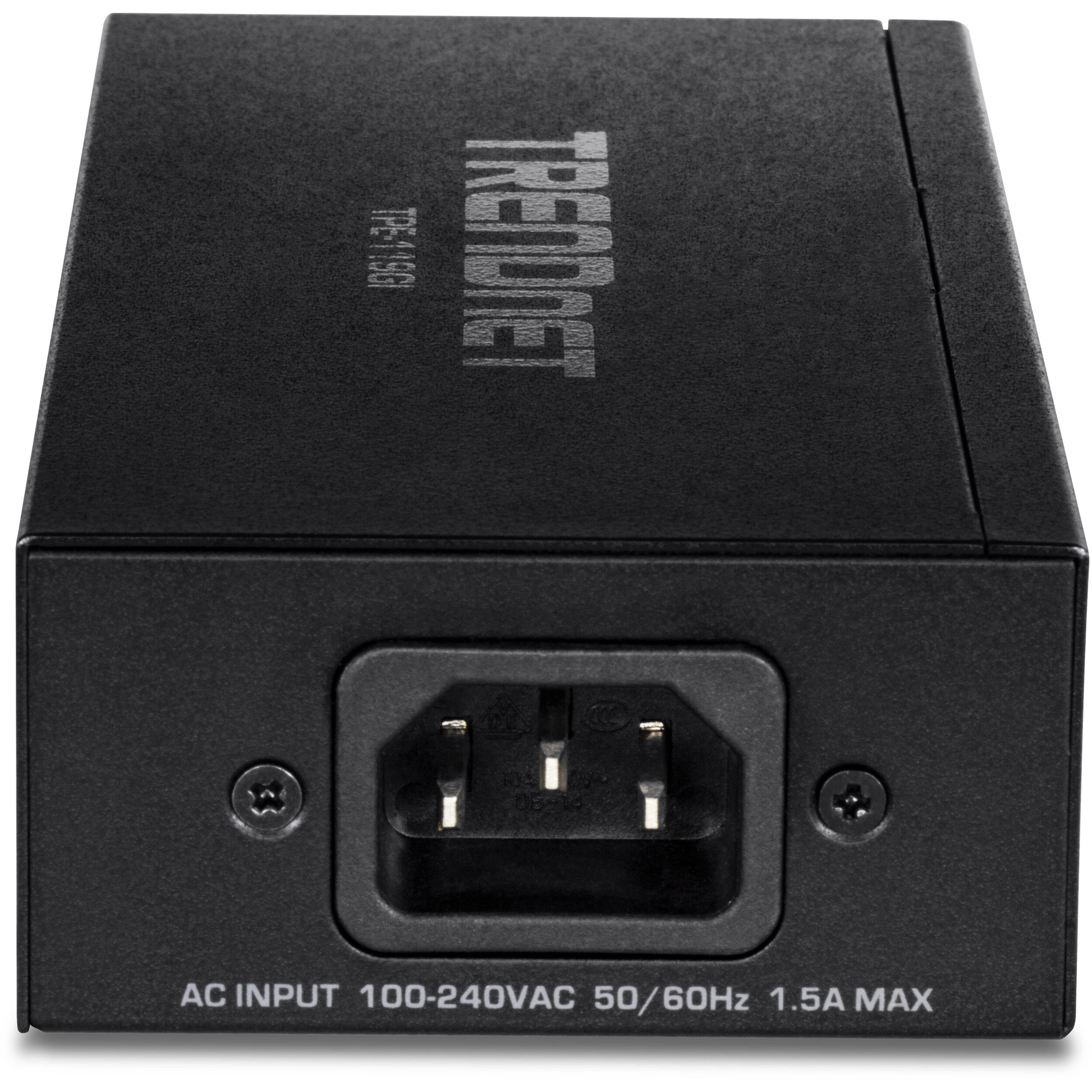 TRENDnet TPE-119GI Gigabit PoE++ injector delivering 95 W for high-power network devices — view 3