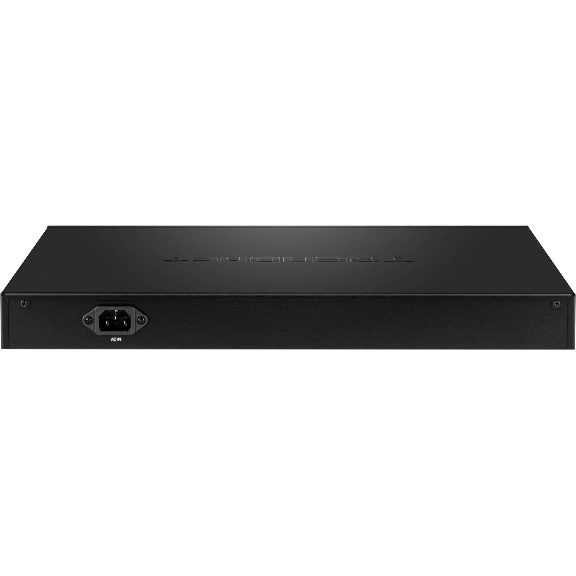 TRENDnet TPE-5240WS 52-port Gigabit Web Smart PoE+ switch with high-density access ports — view 3