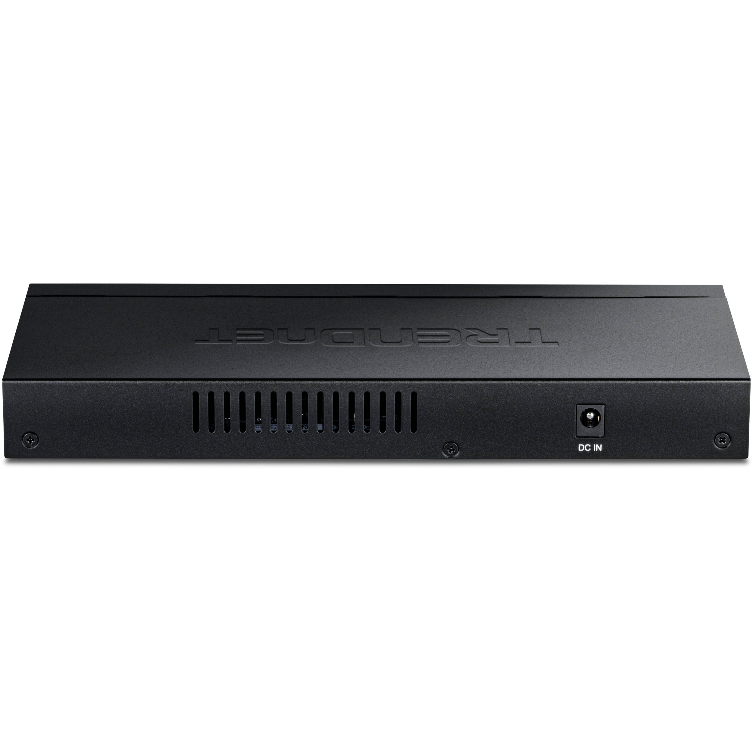 TRENDnet TPE-BG380 8-port 2.5G PoE++ switch with fanless wall-mountable design — view 2