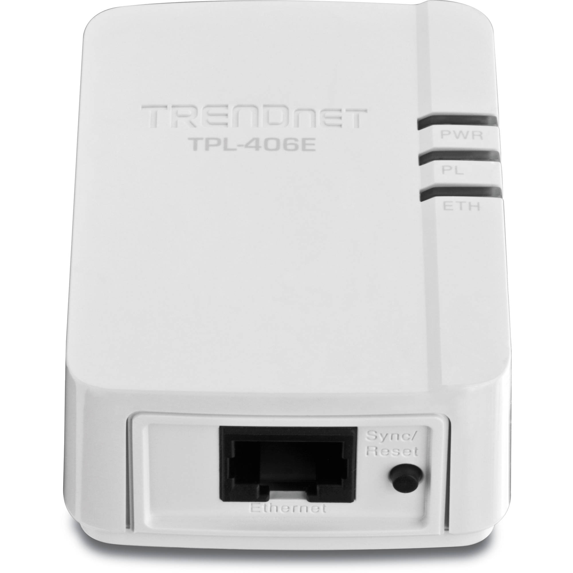 TRENDnet 500 AV compact powerline Ethernet adapter kit for extending wired network access — view 2