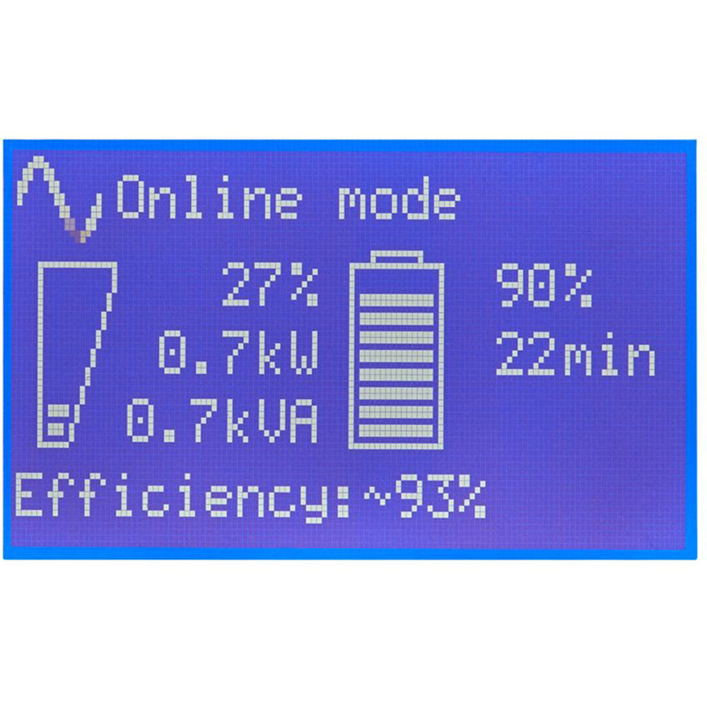 Eaton 9PX 700 VA 2U rack/tower online UPS with true sine wave output — view 6