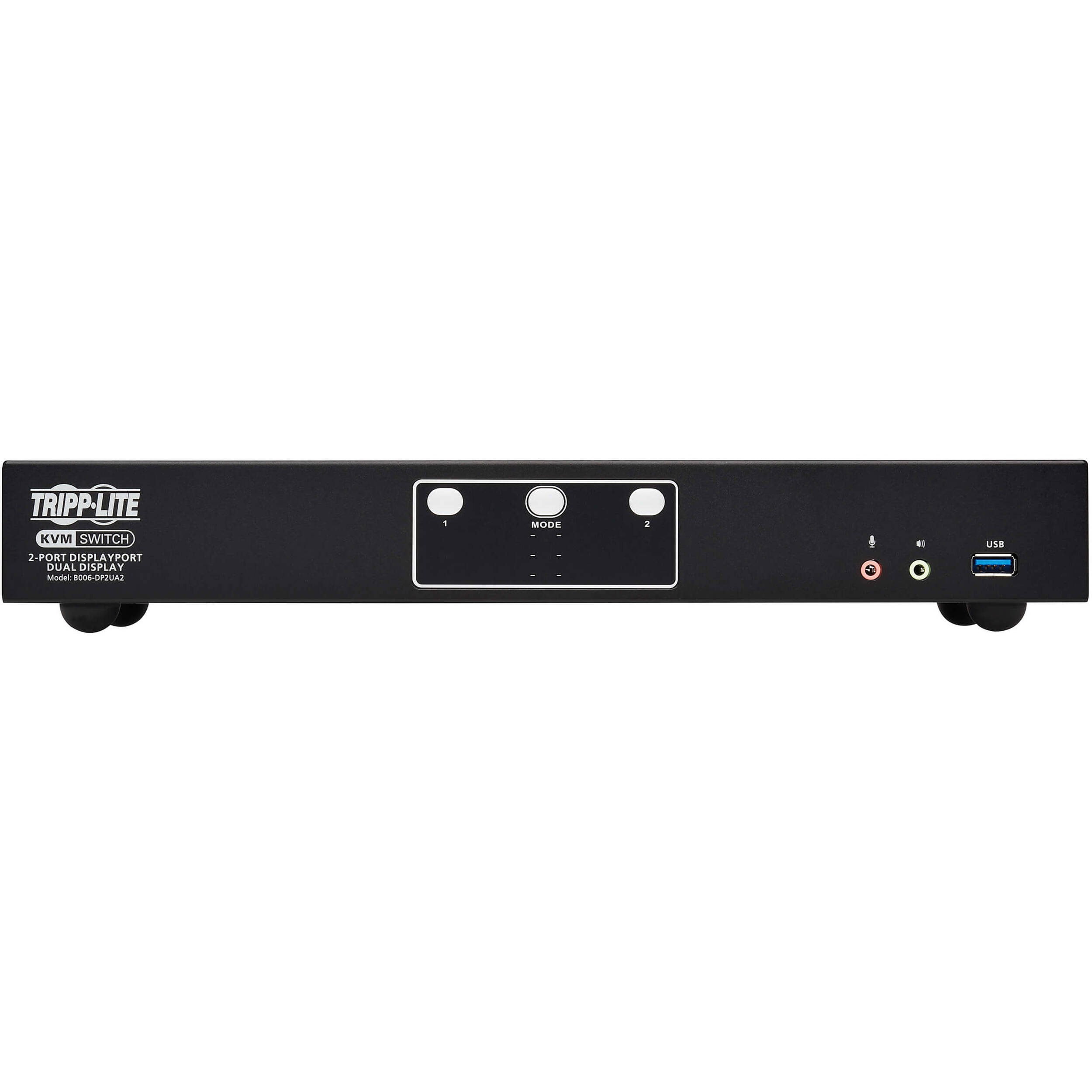 Eaton B006-DP2UA2 2-port DisplayPort KVM switch with 4K60Hz support — view 2