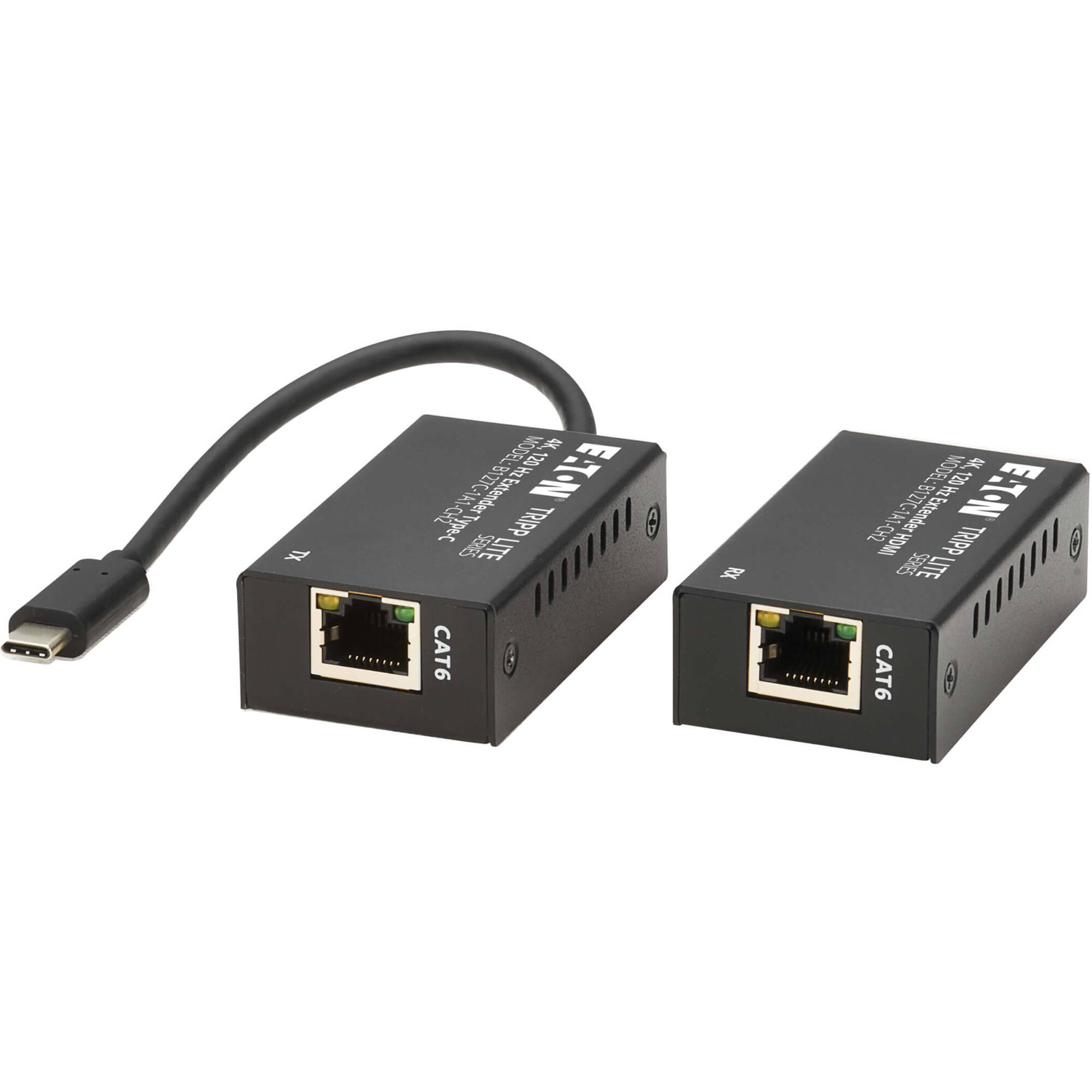 Eaton Tripp Lite B127C-1A1-CH2 USB-C to HDMI Cat6 extender kit for 4K HDR10 AV installs — view 4