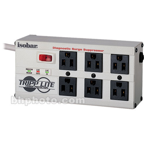 Eaton ISOBAR6ULTRA 6-Outlet 2,350 J Surge Protector | Rack Mount