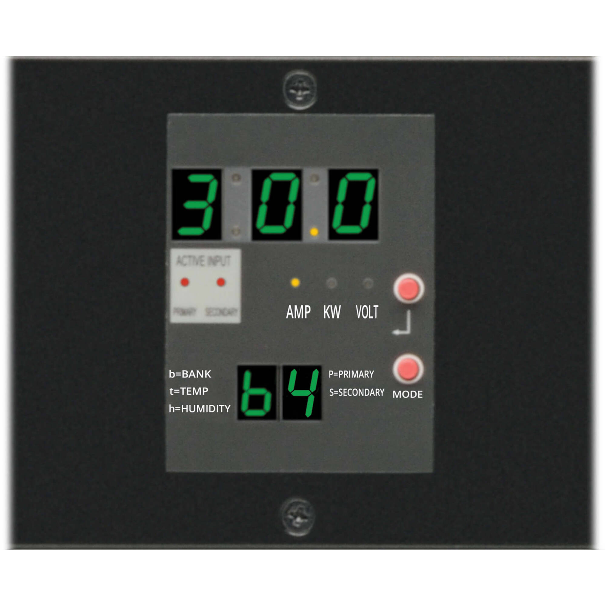 Tripp Lite PDU Switched ATS 208V / 240V 30A 16 C13; 2 C19; 1 L6-30R 2URM — view 7