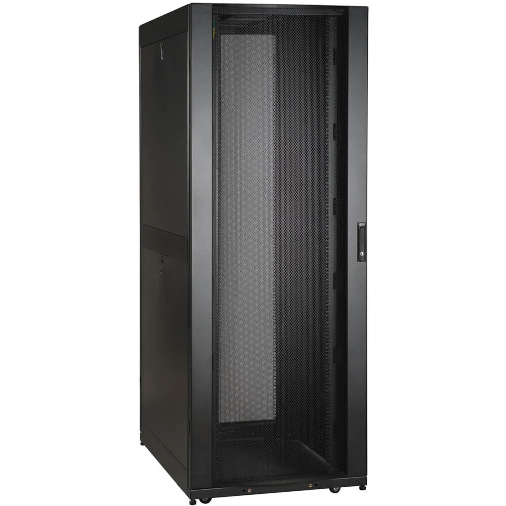 Tripp Lite 48u Smartrack Wide Standard-Depth Rack Enclosure Cabinet with Doors Sr48ubwd